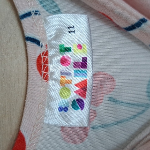 Dot Dot Smile Girly Cherry Print Flutter Sleeve Fit & Flare Flowy Dress Pink - Picture 2 of 9